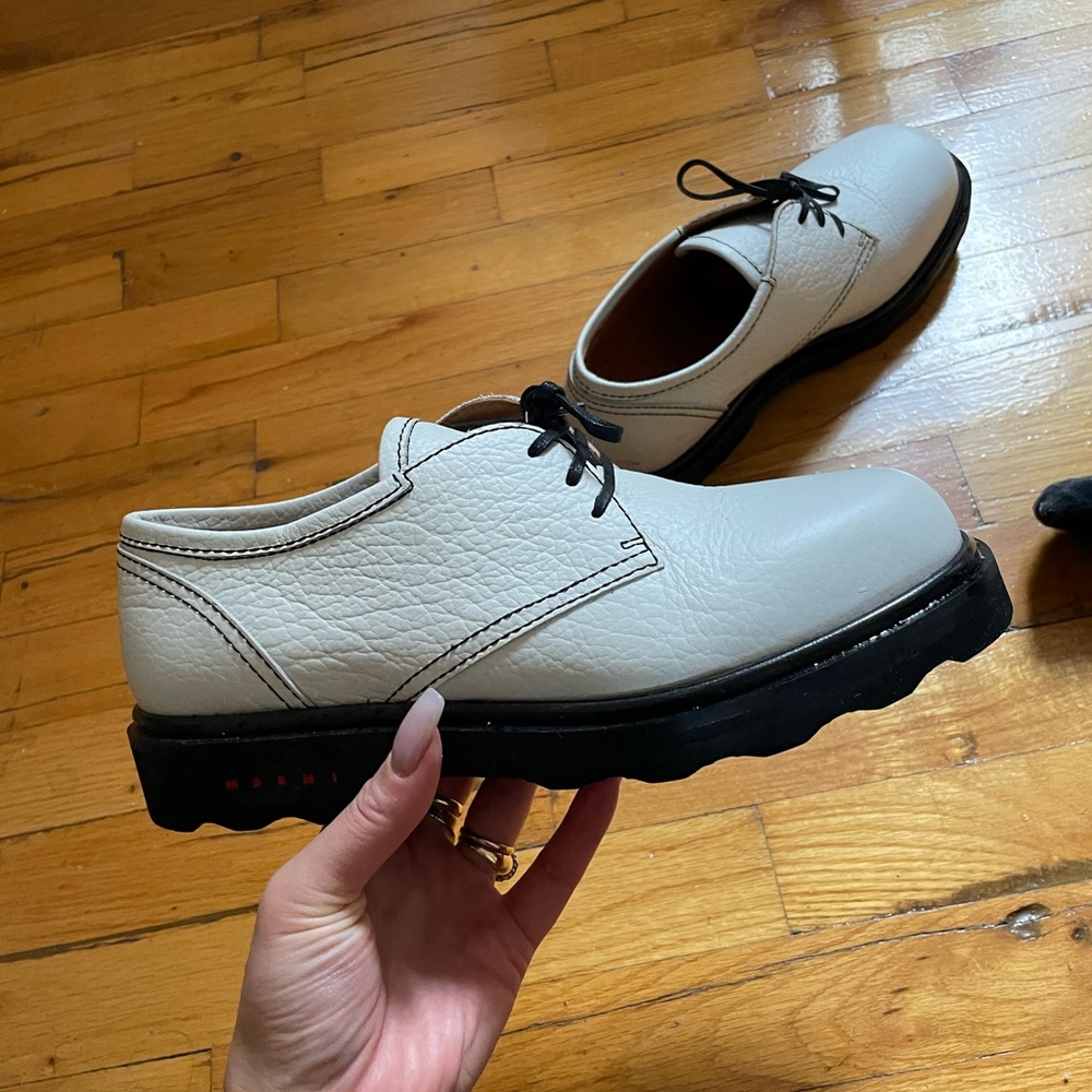 Marni Oxford white size 40